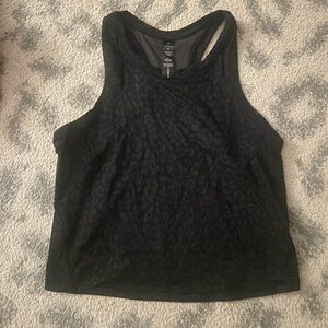 Altar'd State Black Leopard Women's Tank Top